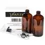 Vivaplex, 2, Large, 16 oz, Empty, Amber Glass Bottles with Black Lotion Pumps Vivaplex, 2, Large, 16 oz, Empty, Amber Glass Bottles with Black Lotion Pumps