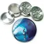 Surfing Big Wave Hang Ten Aluminum Tobacco Herb Spice Grinder