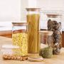 Glass Sealed Jars, Moisture-Proof Kitchen Food Containers, Storage Of Coffee Beans/Cereal/Oatmeal/Pasta