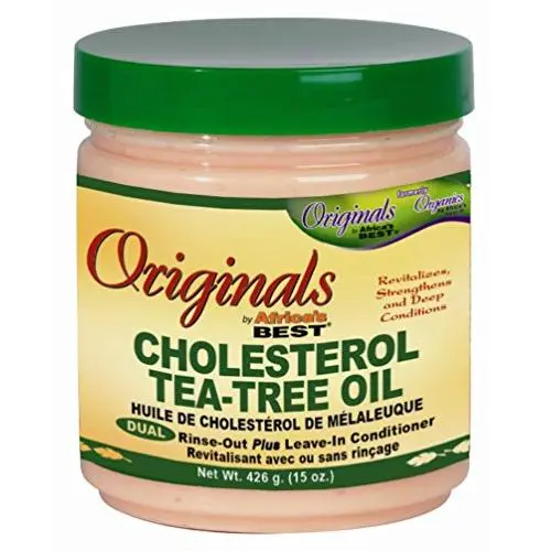 Afrikas Bester Conditioner Originals Cholesterin Tee-Baumöl 15 Unzen Jar (443ml)