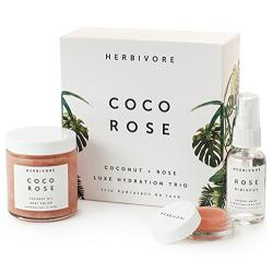 Herbivore - Natural Coco Rose Luxe Hydration Trio | Truly Natural, Clean Beauty