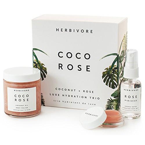 Herbivore - Natural Coco Rose Luxe Hydration Trio | Truly Natural, Clean Beauty