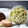 500 Ml (17 Fl Oz) Round Clear Glass Favor Jar Food Storage Container with Cork Lid Perfect for Cookie Candy Spice Tea Cereal Storage