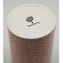 Nicola Spring Tea Coffee and Sugar Canister Storage Jar - Porcelain Blue/Orange Print Design