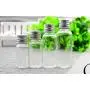 6 Pièces Flacons Transparents Voyage Réutilisables 10ml/15ml/20ml/30ml avec Couvercle Aluminium Argenté (30ml/ 1oz) 6 Pièces Flacons Transparents Voyage Réutilisables 10ml/15ml/20ml/30ml avec Couvercle Aluminium Argenté (30ml/ 1oz)