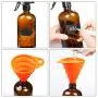 Bouteille Vaporisateur en Verre 9 Pièces 473 ml, Bouteille Vapeur Ambrée Reutilisable pour Huiles Essentielles, Produits de Nettoyage, Vaporisateur d'Aromathérapie Bouteille Vaporisateur en Verre 9 Pièces 473 ml, Bouteille Vapeur Ambrée Reutilisable pour Huiles Essentielles, Produits de Nettoyage, Vaporisateur d'Aromathérapie