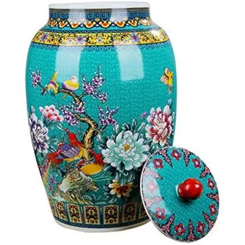 Cereal Containers Sealed Cans Ceramic Storage Jars Pickles Kimchi Jars Kitchen Purchase Box Candy Jars Containers