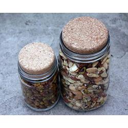 Cork Lids/Stoppers for Mason, Ball, Canning Jars (2 Regular Mouth + 2 Wide Mouth)