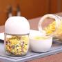 Kitchen Food Storage Jar Airtight Food Storage Multi-grain Spice Jars, Sealed Glass Jar With Lid, Milk Powder Food Dry Kitchen Storage Containers (Size : Big)