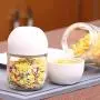 Kitchen Food Storage Jar Airtight Food Storage Multi-grain Spice Jars, Sealed Glass Jar With Lid, Milk Powder Food Dry Kitchen Storage Containers (Size : Big)