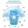 Shootingstar Bug Zapper Indoor Plug in, Indoor Mosquito Killer for Home, Electric Mosquito and Gnat Zapper Trap Lamp Eliminates Flying Pests 4 Pack