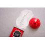 DII Medium Ceramic RED Canister Poka Dot Meduim