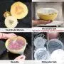 Couvercles Étanches en Silicone Stretch, Lot de 6, Sans BPA, Couvercles en Silicone pour Divers Contenants, Bols, Pots, Bouteilles, Sécurisés au Lave-Vaisselle/Micro-Ondes/Congélateur Couvercles Étanches en Silicone Stretch, Lot de 6, Sans BPA, Couvercles en Silicone pour Divers Contenants, Bols, Pots, Bouteilles, Sécurisés au Lave-Vaisselle/Micro-Ondes/Congélateur