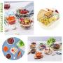 GLASSWELL 18 Piece Glass Food Storage Containers with Locking Lids Superior Glass Meal Prep Containers - Airtight & Leak Proof, BPA Free - Dishwasher, Oven, Freezer,Microwave Safe