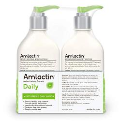 AmLactin Daily Moisturizing Body Lotion 7.9 Ounce (Pack of 2) Bottles, Paraben Free