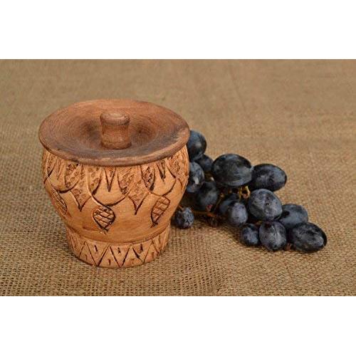 Storage Container Pot Ceramic Salt or Sugar Container Kitchen Utensils