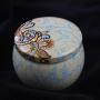 Tinplate Vintage Storage Coffee Boxes Canisters Jars Pots For Weed Storage - Cloud, 5cm