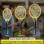 Zap It Bug Zapper Rechargeable Bug Zapper Racket, 4,000 Volt, USB Charging Cable, 2 Pack Zap It Bug Zapper Rechargeable Bug Zapper Racket, 4,000 Volt, USB Charging Cable, 2 Pack