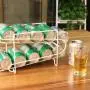 Professioneller 1er Getränke-Dispenser für Bier, Soda, Jar Racks Organizer für Kühlung, Bier-Dispenser, Lagerung, Bierbehälter, Haus-Dispenser