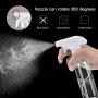 QKURT 3PCS Trigger Sprayers, 250ML Refillable Water Spray Bottle Liquid Containers Clear Empty Bottle for Essential Oil Water Kitchen Bath and Cleaning-250ML