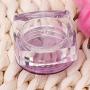 Milue 10Pcs Small Transparent Cream Bottle 5g Cosmetic Box Makeup Jar Eyeshadow Case