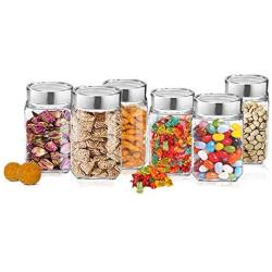 Cube Jar 310ml 6 Pcs (310ml, white)