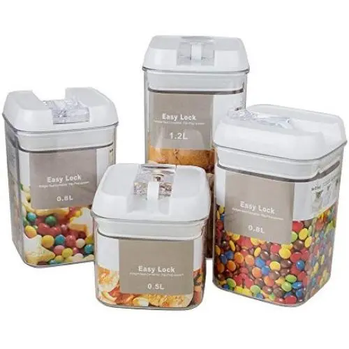 vinmax Kitchen Canister Set 4 packs Bottles for Coffee/Tea/Milk Powder/Spice Vacuum Storage Tank Jars vinmax Kitchen Canister Set 4 packs Bottles for Coffee/Tea/Milk Powder/Spice Vacuum Storage Tank Jars