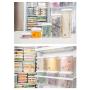 J&HO Kitchen Food Storage Plastic Container with Lids Sealing Pot，5 Types of Capacity Available (E)