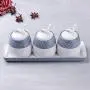 Emballages céramiques scellés pour épices ROIY : pot à épices, bouteilles de condiment, boîte à assaisonnement, boîte à sel, boîte à sucre, contenants de stockage, cruets avec couvercle et cuillère. Emballages céramiques scellés pour épices ROIY : pot à épices, bouteilles de condiment, boîte à assaisonnement, boîte à sel, boîte à sucre, contenants de stockage, cruets avec couvercle et cuillère.