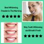 Pearl Bright Teeth Whitening Powder by Lagunamoon, Remove Coffee Wine Tobacco Stains and Freshen Breath. No Damage to Enamel or Gum. No Black Mess Caused by Charcoal, 50g/1.76oz