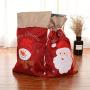 BLagenertJ Christmas Goody Gift Linen Bag Snowman Santa Pattern Candy Cookie Storage Pouch Xmas Hanging Decor Snowman#