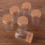 24Pcs 15Ml Size 3040Mm Test Tube With Cork Stopper Spice Bottles Container Jars Vials Diy Craft