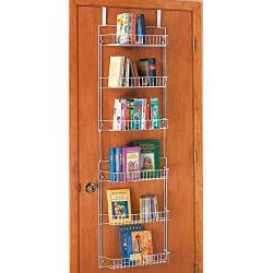 Good concept Over the Door Storage Shelf Kitchen Pantry Rack Organizer Spice Space Saver