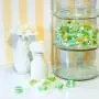 Stock glass of 3 floors Stock glass of 3 floors