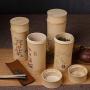 | Storage Bottles & Jars | Large Capacity Natural Bamboo Storage Jars For Bulk Products Kitchen Accessories Container Bottle Spices Tea Box Caddy Sealed | by HUDITOOLS | 1 PCs