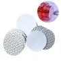 100 Stück Flaschenverschluss Selbstklebende Dichtungs Schaum Gummistopfen für Kosmetik Glas Flasche Jar Deckel Dose für Shop Home Reise (Durchmesser 3,5 cm)