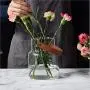 Unique Nordic Glass Storage Jar Bottle With Leather Handle Minimalist Desk Storage Bottle Organizer Flower Vase Container Decor,Low Unique Nordic Glass Storage Jar Bottle With Leather Handle Minimalist Desk Storage Bottle Organizer Flower Vase Container Decor,Low