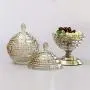 Bouteille à bonbons en verre, conservateur de biscuits, réservoir de stockage, décoration de salle à manger, décoration de salon, décoration de télévision, décoration de véranda, 28x17,3cm