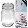 Mason Jar - 10pcs Leak Proof Sealing Food Grade Silicone Lids Inserts For Plastic Lids Mouth Lid Liner 70mm