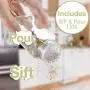 Ensemble de 14 Pots à Épices en Verre avec Couvercles en Aluminium Étanches | Inclut 14 Bouteilles Carrées Vides, 239 Étiquettes et 1 Filtre Collapsible de Cuisine | Ensemble Complet de Rangement pour Épices et Herbes (Bouteilles de 4oz) Ensemble de 14 Pots à Épices en Verre avec Couvercles en Aluminium Étanches | Inclut 14 Bouteilles Carrées Vides, 239 Étiquettes et 1 Filtre Collapsible de Cuisine | Ensemble Complet de Rangement pour Épices et Herbes (Bouteilles de 4oz)