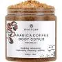 Exfoliating Dead Sea Salt Body Scrub - Arabica Coffee Organic Natural Scrubing Moisturizing Foot Leg Soft Scrubs For Women Men Cellulite Exfoliator Anti-Acne Wrinkles Vitamin E Hyaluronic Acid Coconut Oil 10 oz Exfoliating Dead Sea Salt Body Scrub - Arabica Coffee Organic Natural Scrubing Moisturizing Foot Leg Soft Scrubs For Women Men Cellulite Exfoliator Anti-Acne Wrinkles Vitamin E Hyaluronic Acid Coconut Oil 10 oz