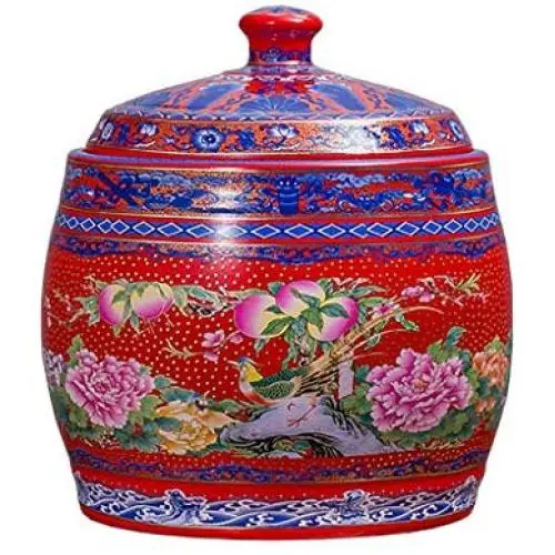 Glasbehälter für Müsli, Dosen, Keramikbehälter zur Aufbewahrung, Essiggurkenbehälter, Kimchi-Behälter, Küchenvorrat, Boxen, Süßigkeitenbehälter.