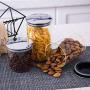 Glass Sealed Jars, Moisture-proof Kitchen Food Containers, Storage Spices/Oatmeal/Cereal/Coffee Beans