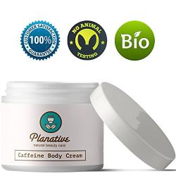 Anti-Cellulite Treatment Body Cream Natural Skin Care for Men and Women Anti-Aging Moisturizer Smooth Skin Tightening Cream Improves Circulation and Elasticity Pure Shea Butter Rosehip and Caffeine