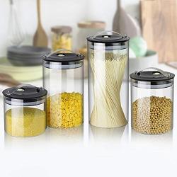 YTF-Glass kimchi jar, transparent storage tank with lid, dried honey fruit noodle jar