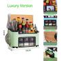 Multi-purpose Condiment Container, Kitchen Seasoning Box Storage Racks With Chopsticks Box Clear Acrylic Spice Jars-e5