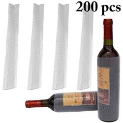 JUSTDOLIFE Wine Bottle Sleeve Protective Mesh Liquor Bottle Sleeve Wine Bottle Supplies