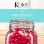 Dicht verschlossene Konservendosen, Glasbehälter, Honig-Zitrone-Passionsfrucht-Flaschen, Kimchi-Gläser, kleine Haushaltsschließdosen mit Deckeln, Glas Küchenvorratsbehälter
