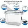 Contenants de Rangement Alimentaire - Estmoon Contenants en Plastique pour Céréales, Farine, Riz, Snacks, Sucre, Étanchés avec Couvercles Serrés - Ensemble de 8 (54,66 oz / 1,6L) Contenants de Rangement Alimentaire - Estmoon Contenants en Plastique pour Céréales, Farine, Riz, Snacks, Sucre, Étanchés avec Couvercles Serrés - Ensemble de 8 (54,66 oz / 1,6L)