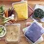 Stasher 100% Silicone Reusable Food Bag, Large 1/2 Gallon Storage and Sous vide Size, 10-inch (64.2-ounce), Clear Stasher 100% Silicone Reusable Food Bag, Large 1/2 Gallon Storage and Sous vide Size, 10-inch (64.2-ounce), Clear